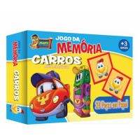 JOGO MEMORIA CARTÃO 28PÇS CARROS 4468